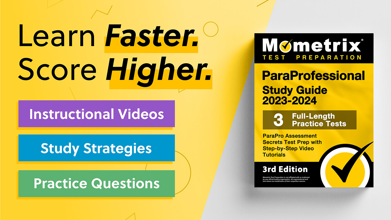 ParaPro Study Guide & Practice Test [Prepare for the ParaPro Test]